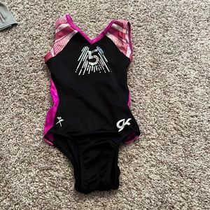 Black and pink region 5 leotard